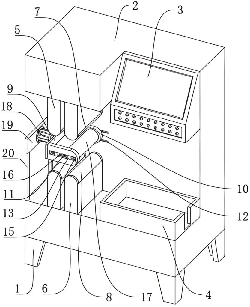 Testing device for flexible circuit boards