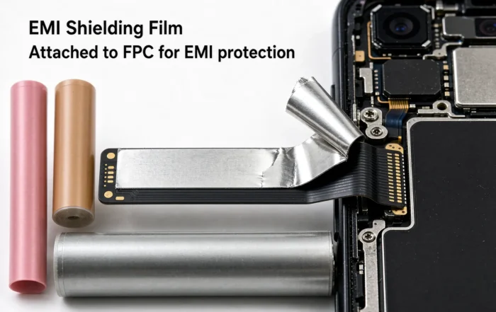 EMI shielding film applied to FPC