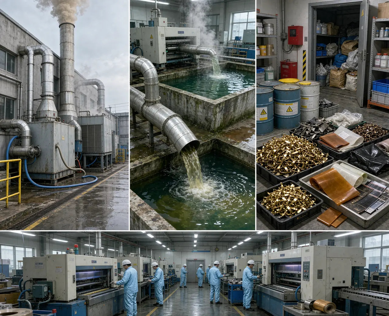 Which pollutants does an FPC